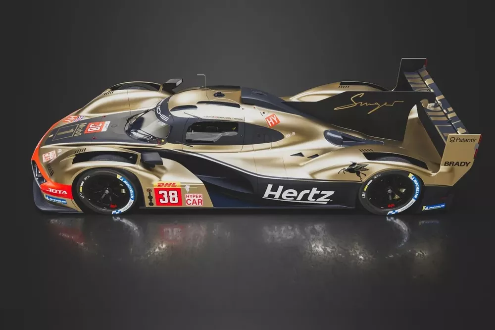 Hertz Team Jota Porsche 963, livrea per Austin