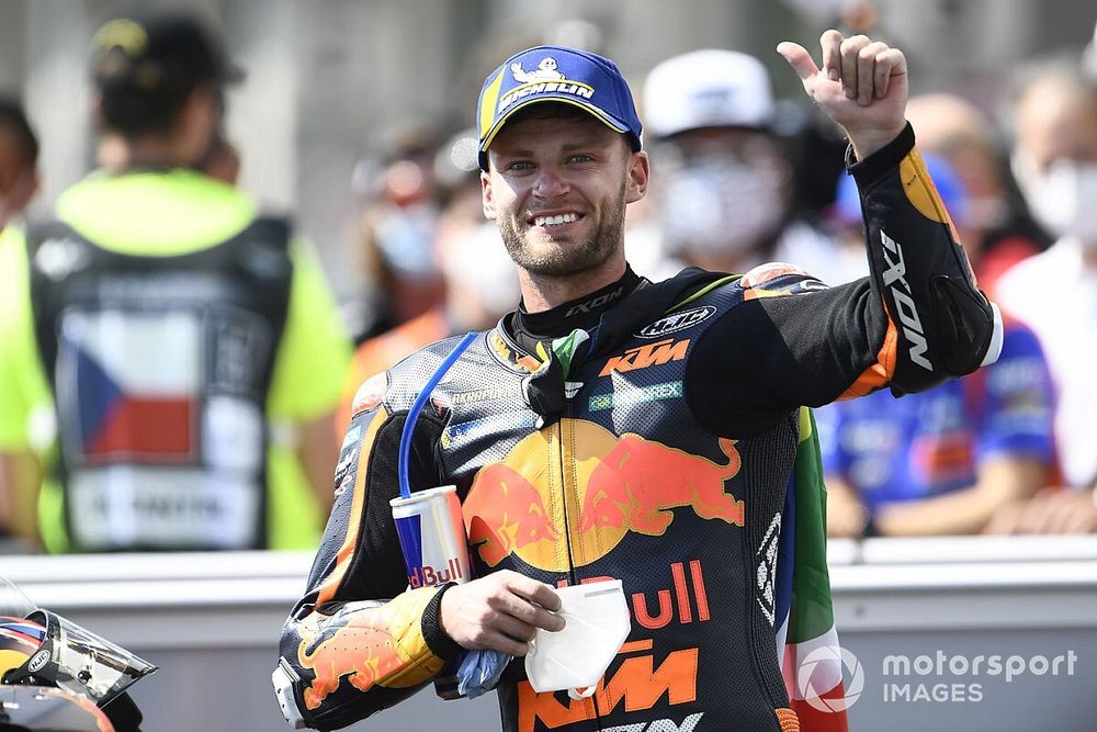 Ganador de la carrera Brad Binder, Red Bull KTM Factory Racing