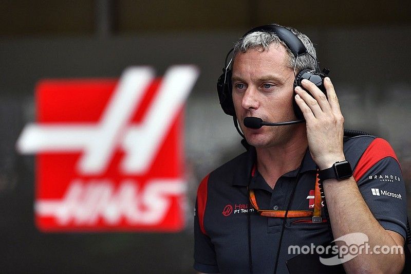 Stuart Cramp Jefe de mec&aacute;nicos de Haas F1 Team