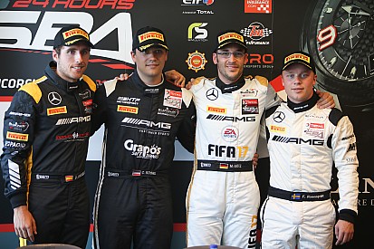 24h Spa: HTP-Mercedes verliert und erbt die Pole-Position