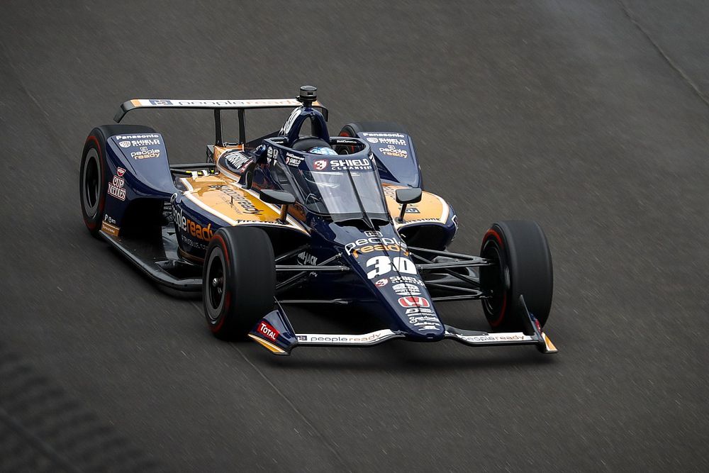 インディカー Indy car タクマ・サトウ 75 佐藤琢磨選手がインディ500用レースカーとスーツをお披露目