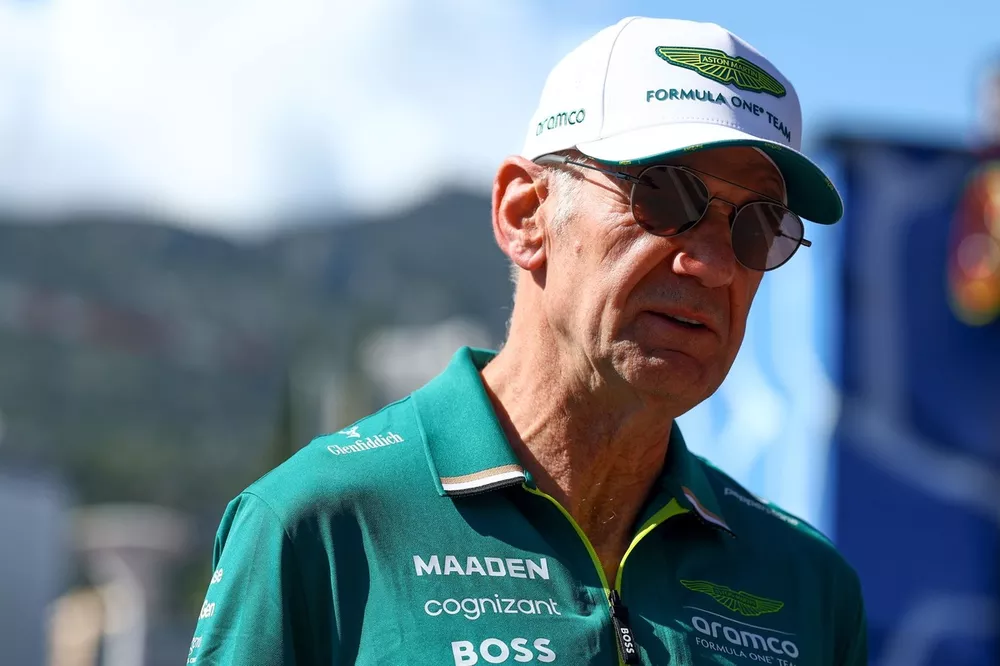 Adrian Newey, technisch directeur van Aston Martin F1