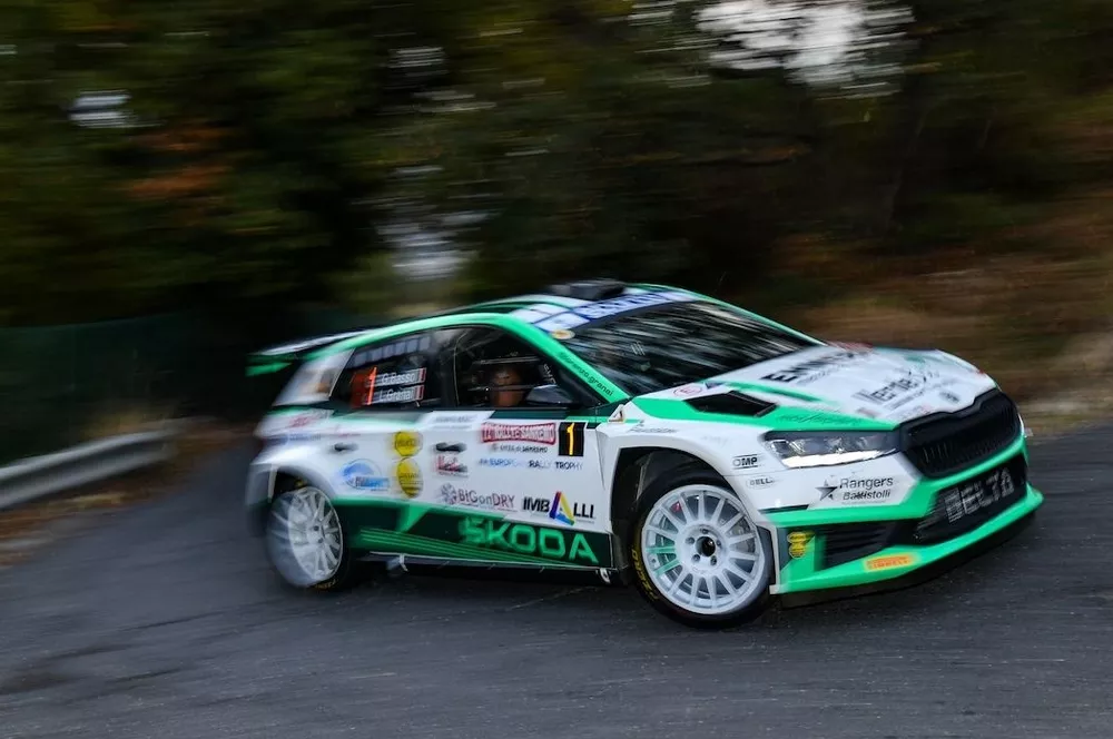 Giandomenico Basso, Lorenzo Granai, Skoda Fabia RS Rally 2  