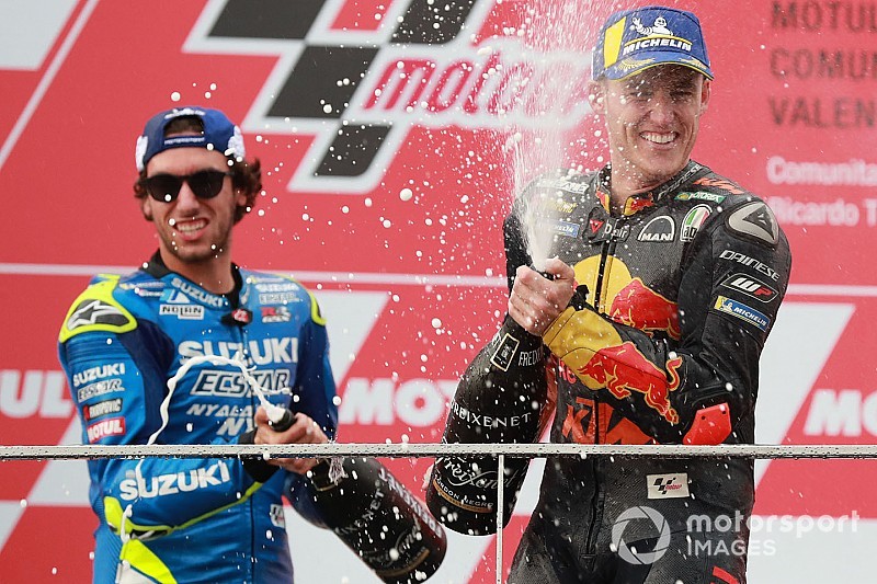 El semáforo del Gran Premio de Valencia de MotoGP