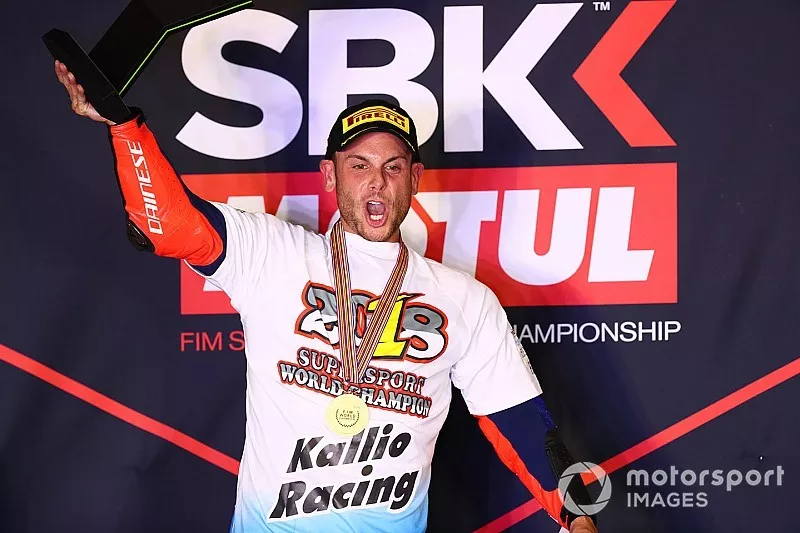 Il vincitore del WSS World Championship Sandro Cortese, Kallio Racing