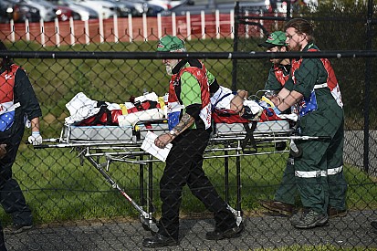 Son hospitalisation, un coup au moral pour Crutchlow