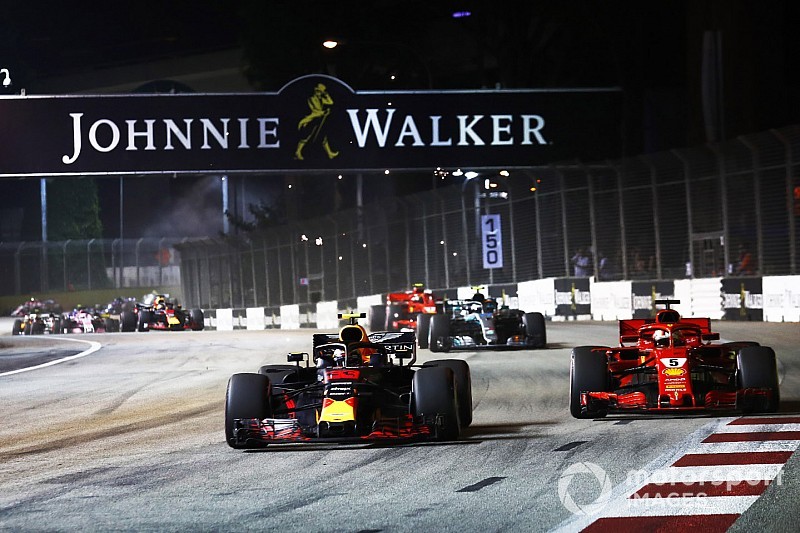 Verstappen reconoce que el segundo lugar era lo máximo posible en Singapur