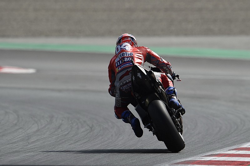 Dovizioso terjatuh di balapan MotoGP Catalunya