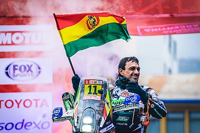 Juan Carlos Salvatierra quedó fuera del Dakar 2019