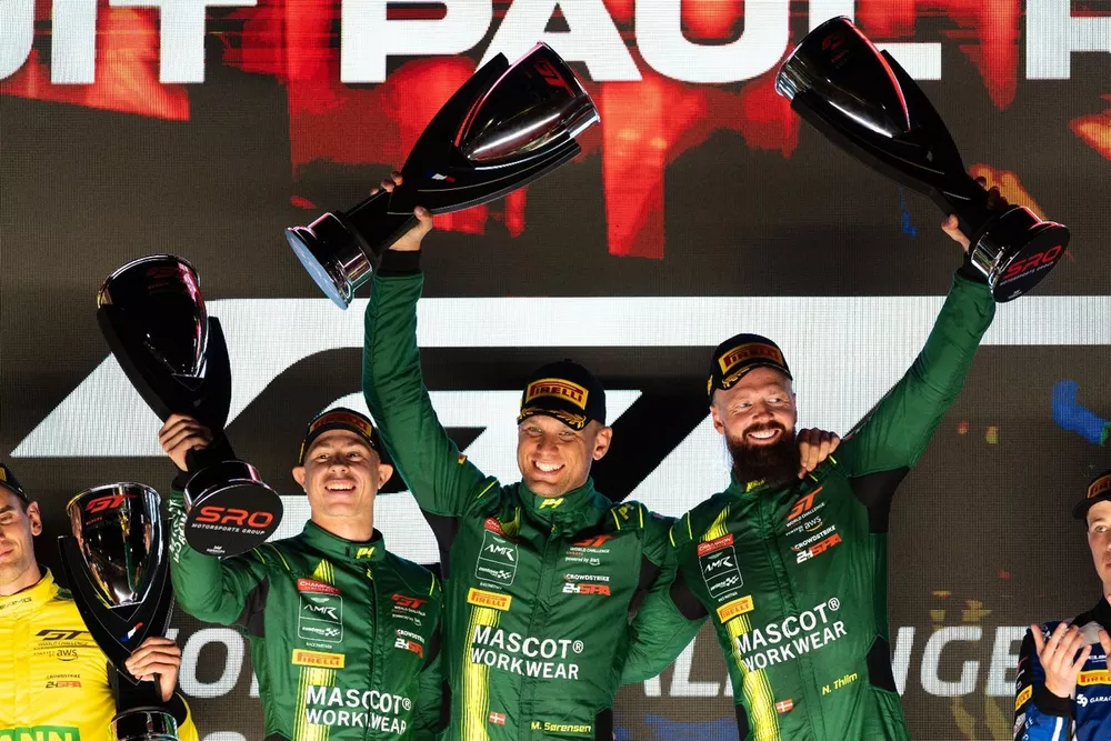 #7 Comtoyou Racing, Aston Martin Vantage GT3 EVO - Mattia Drudi, Marco Sorensen, Nicki Thiim