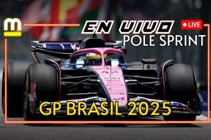 F1 EN VIVO: la  clasificacion sprint del GP de Brasil 2025