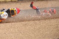 Marc M&aacute;rquez lamenta su ca&iacute;da y no haber aprovechado la oportunidad