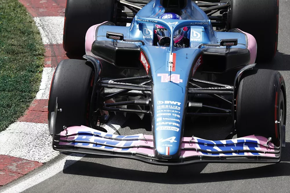 Fernando Alonso, Alpine A522