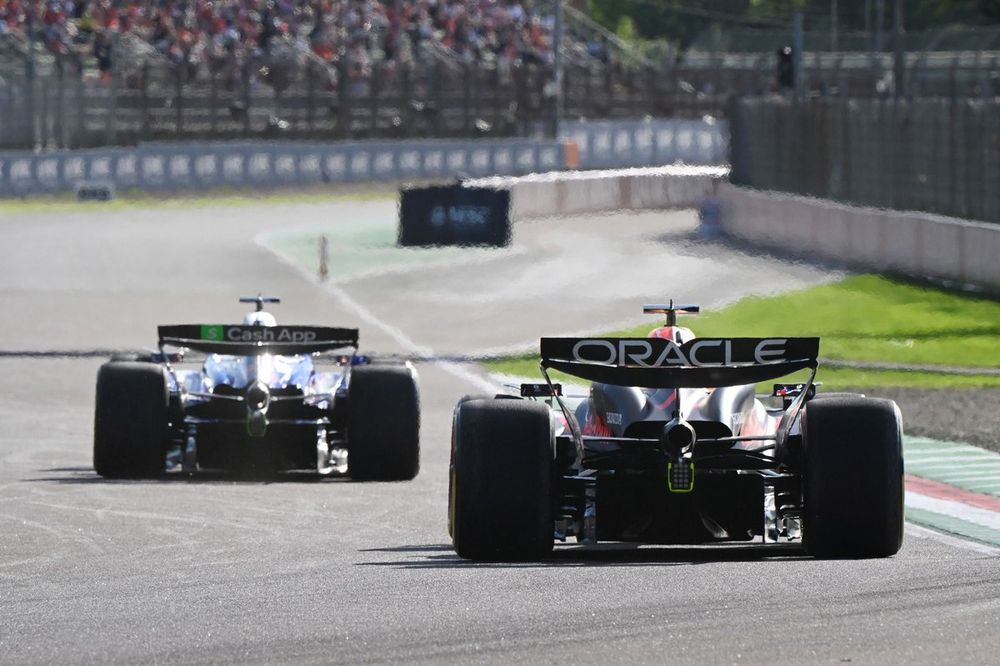 Max Verstappen, Red Bull Racing RB20, Daniel Ricciardo, RB F1 Team VCARB 01 