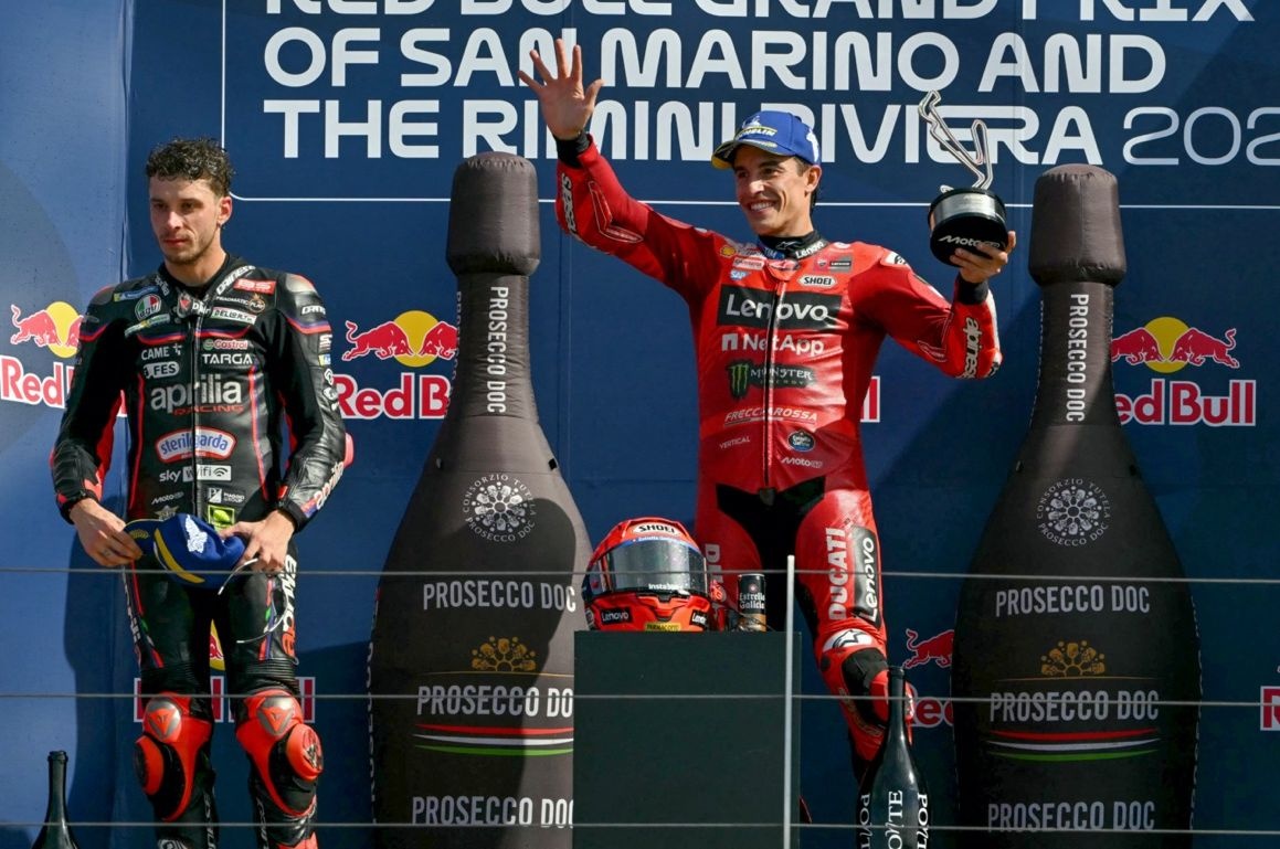Aprilia boss sets mission to beat Marc Marquez at least once this MotoGP season