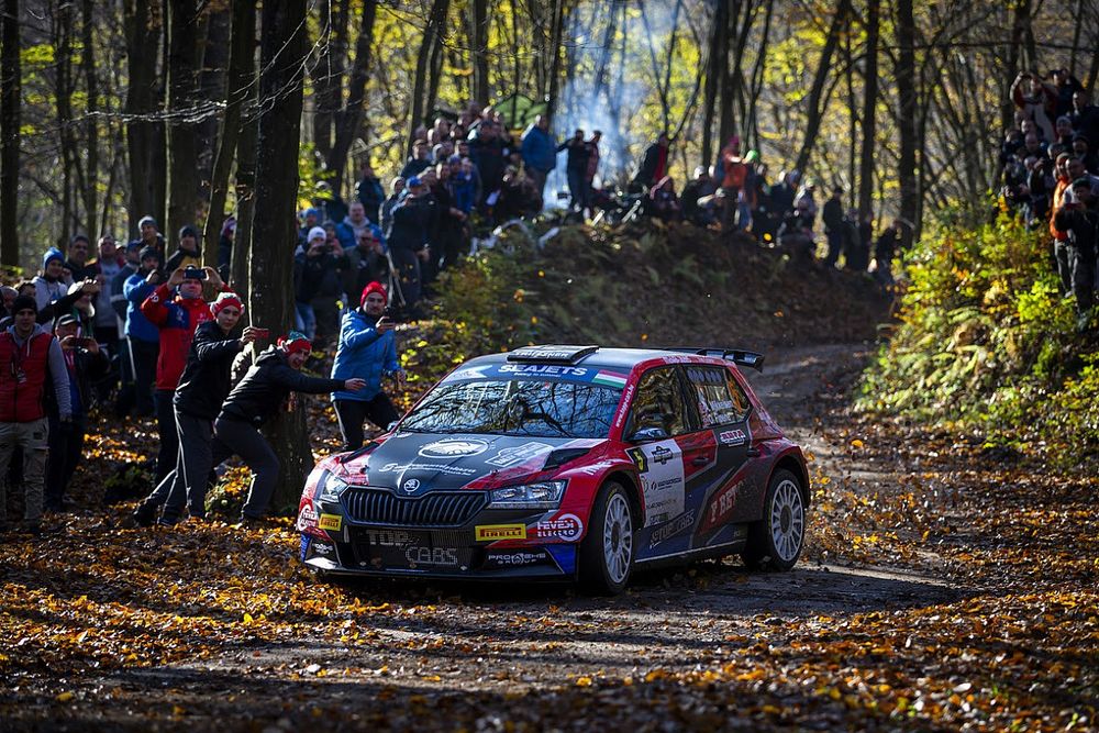 Andreas Mikkelsen, Ola Fløene, Skoda Fabia Rally2 evo