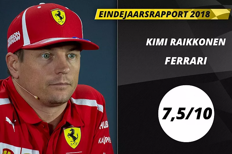 Eindrapport 2018: Kimi Raikkonen, Ferrari