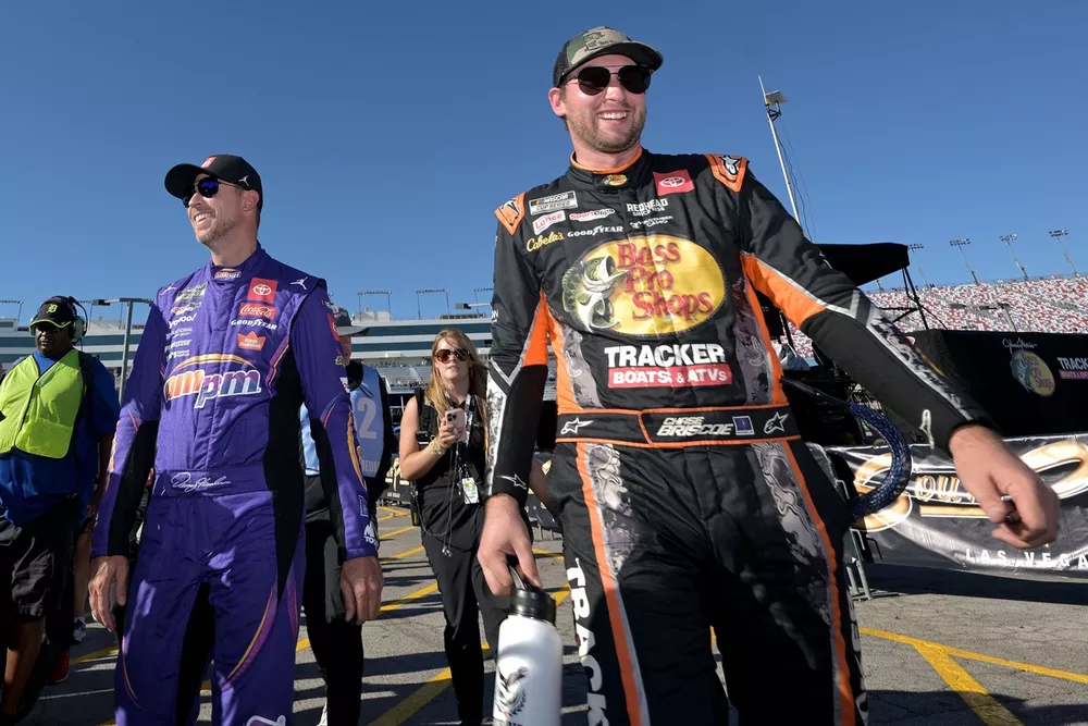 Denny Hamlin and Chase Briscoe, Joe Gibbs Racing