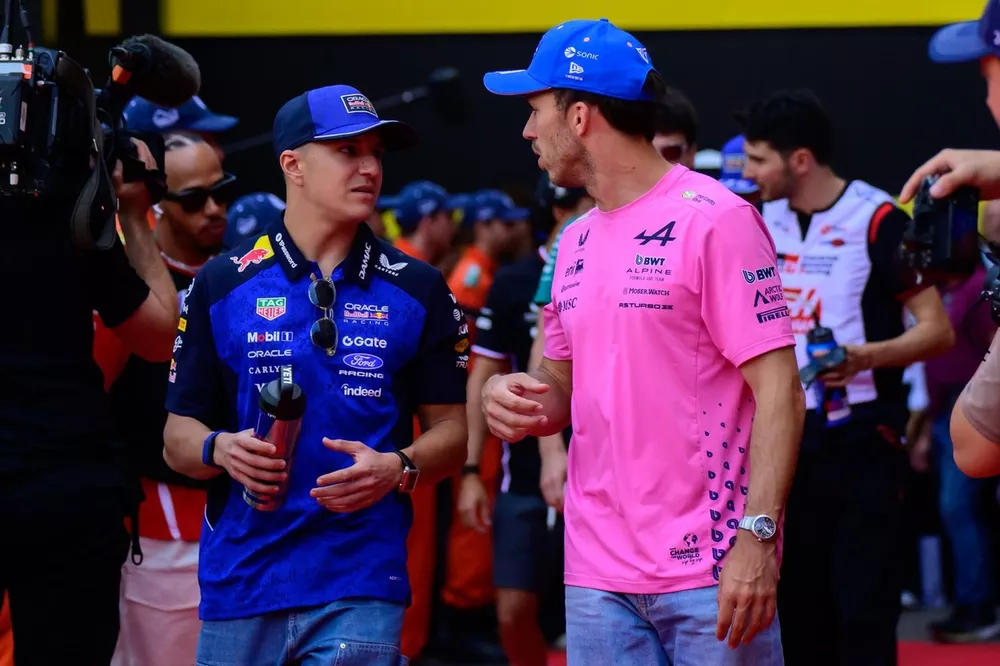 Pierre Gasly, Alpine, Isack Hadjar, Red Bull Racing