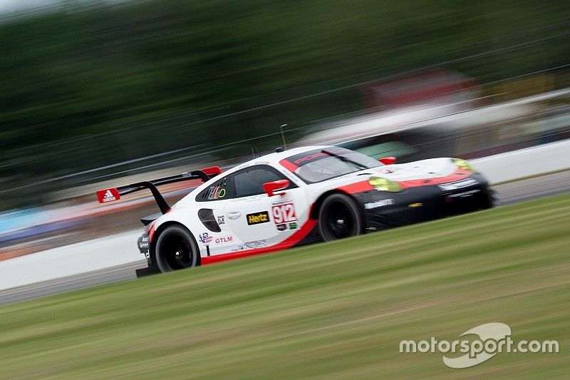 #912 Porsche Team North America Porsche 911 RSR: Gianmaria Bruni, Laurens Vanthoor