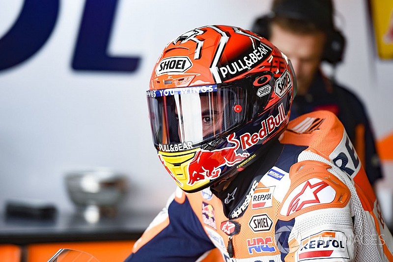 Sur le mouillé, l'essentiel était de prendre ses repères pour Márquez