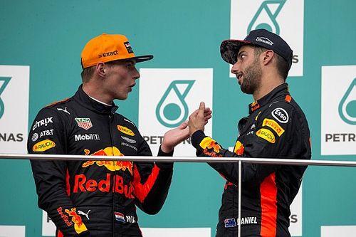 Verstappen no quiere a Ricciardo en el simulador de Red Bull F1