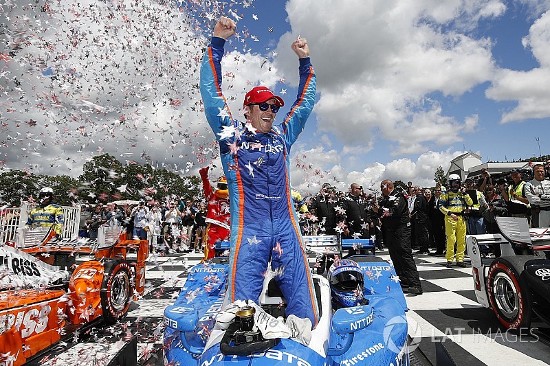 Road America IndyCar: Dixon holds off Penskes for first win of 2017