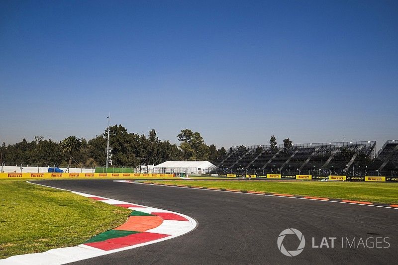 Detalle del circuito del Autódromo Hermanos Rodríguez