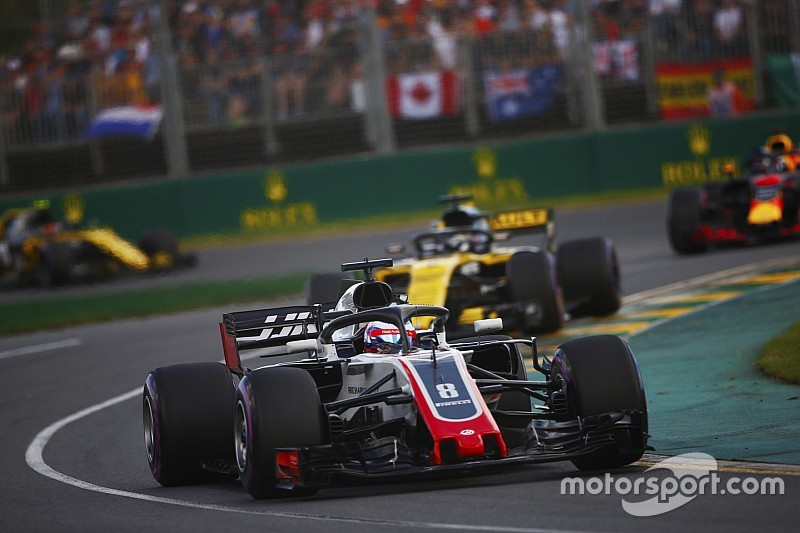 Grosjean: Renault, Haas’tan ‘’korkmalı’’