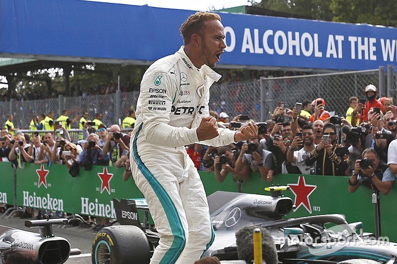 Italian GP: Hamilton defeats Raikkonen after Vettel clash