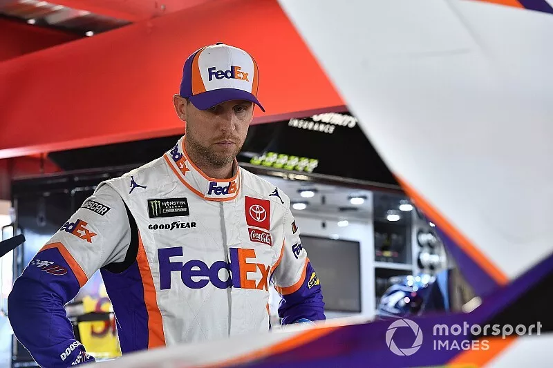 Denny Hamlin, Joe Gibbs Racing, Toyota Camry FedEx Freight