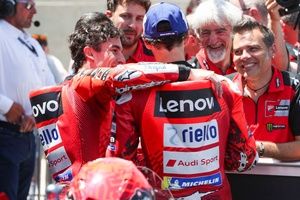 Dall'Igna, feliz por la "obra maestra" de Márquez en Aragón y por un Bagnaia "redescubierto"