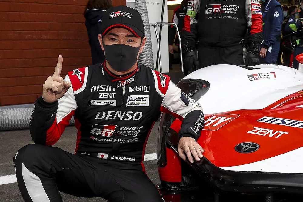 Polesitter #7 Toyota Gazoo Racing Toyota GR010 - Hybrid: Kamui Kobayashi