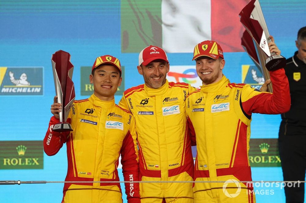 #83 AF Corse Ferrari 499P: Robert Kubica, Robert Szwarcman, Yifei Ye