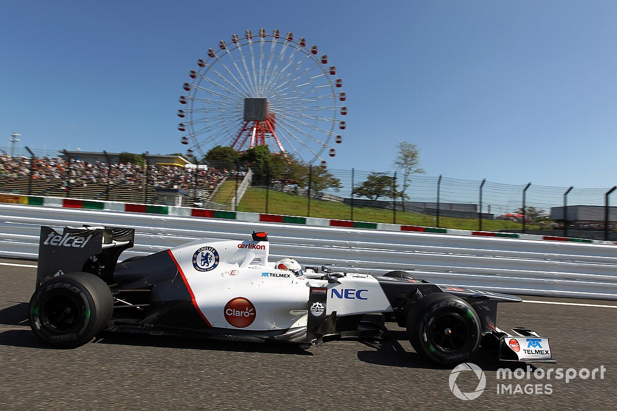 2012 Sauber C31 #14 小林 可夢偉 （JPN） 1/43 Spark Sauber C31-Ferrari No.14 3rd Japan GP 2012 小林