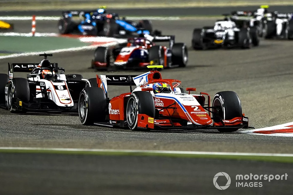 Oscar Piastri, Prema Racing, voor Christian Lundgaard, ART Grand Prix
