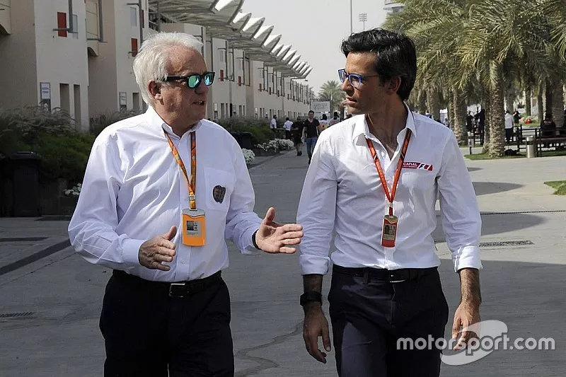 Charlie Whiting junto a Diego Mej&iacute;a, Editor en Jefe de Motorsport.com Latinoam&eacute;rica
