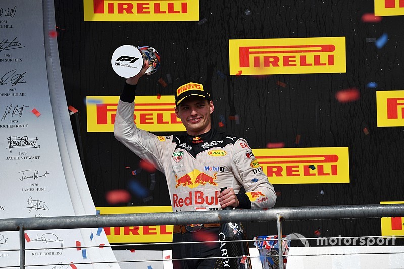 Verstappen: ¡Una sorpresa cerrar en segundo!