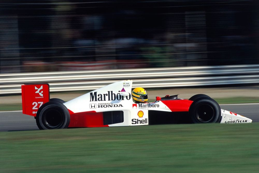 マクラーレンホンダMP4/5B アイルトンセナ SENNA SEMPRE レポート｜マクラーレン・ホンダMP4/5Bデモ走行