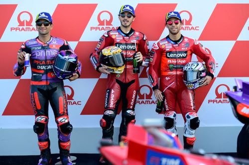 Parrilla de salida del GP de Emilia-Romagna de MotoGP 2024