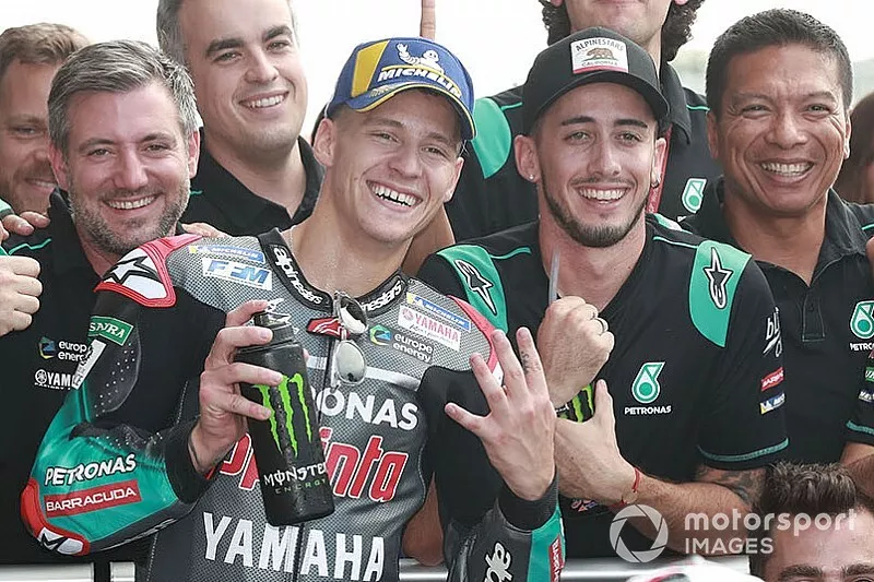 Le poleman Fabio Quartararo, Petronas Yamaha SRT