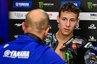 Quartararo: "Es bueno que rod&aacute;ramos aqu&iacute; dos d&iacute;as, pero el a&ntilde;o pasado tambi&eacute;n y estaba muy atr&aacute;s"