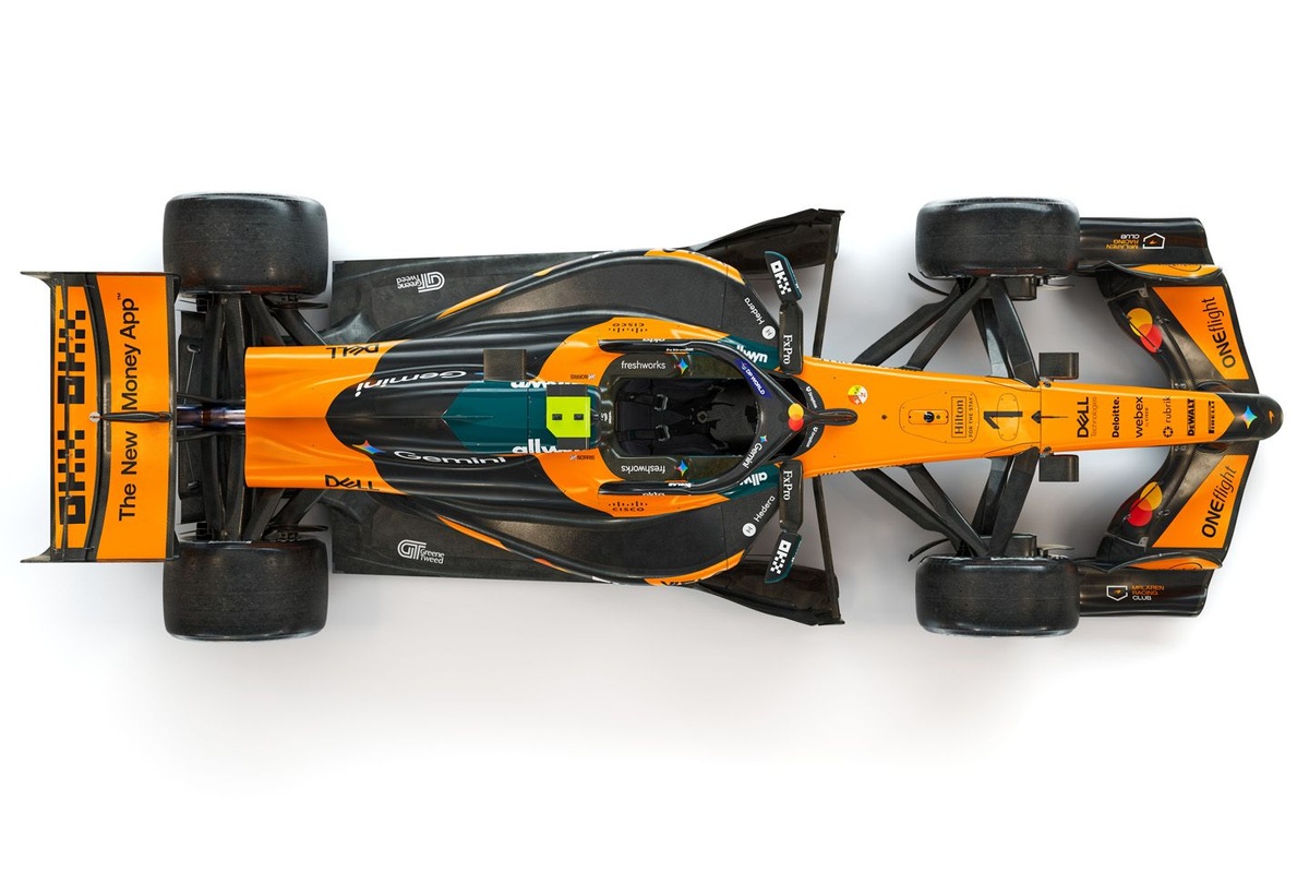 Wereldkampioen McLaren presenteert nieuwe F1-bolide Norris en Piastri