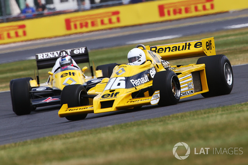 Renault Sport F1 Team: René Arnoux, Franck Montagny