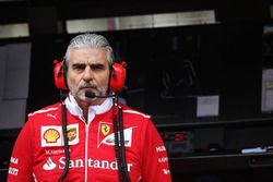 Maurizio Arrivabene, director del equipo Ferrari