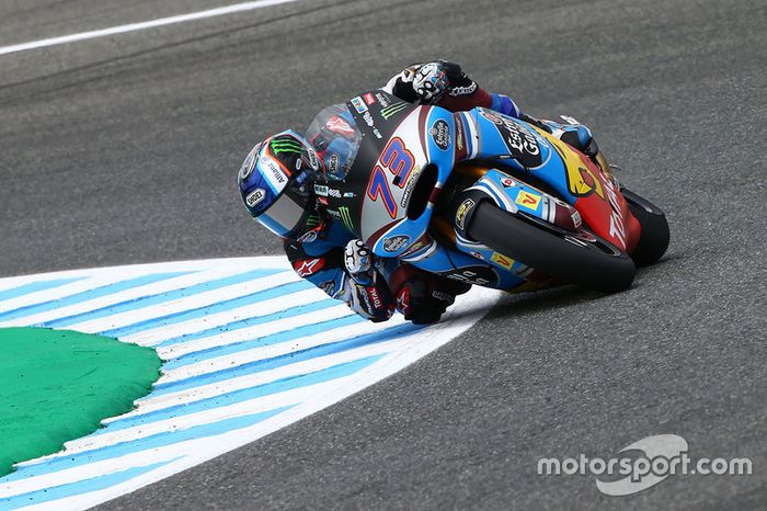 Na Moto2, a Marc VDS dominou o treino. Mas desta vez, Álex Márquez foi mais rápido que Franco Morbidelli. Esta foi a primeira pole de Márquez na Moto2.