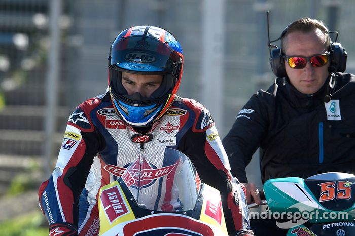 Jorge Navarro, Federal Oil Gresini Moto2 roto