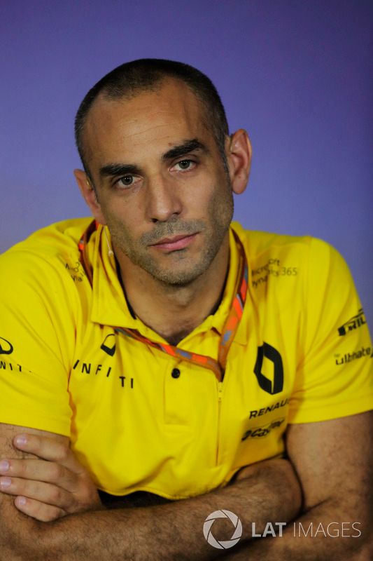 Cyril Abiteboul, Managing Director, Renault Sport F1 Team, in the Team Principals' Press Conference