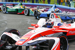 Felix Rosenqvist, Mahindra Racing,Sébastien Buemi, Renault e.Dams,Daniel Abt, ABT Schaeffler Audi Sport