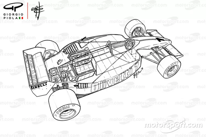 Brabham BT55 3/4 view